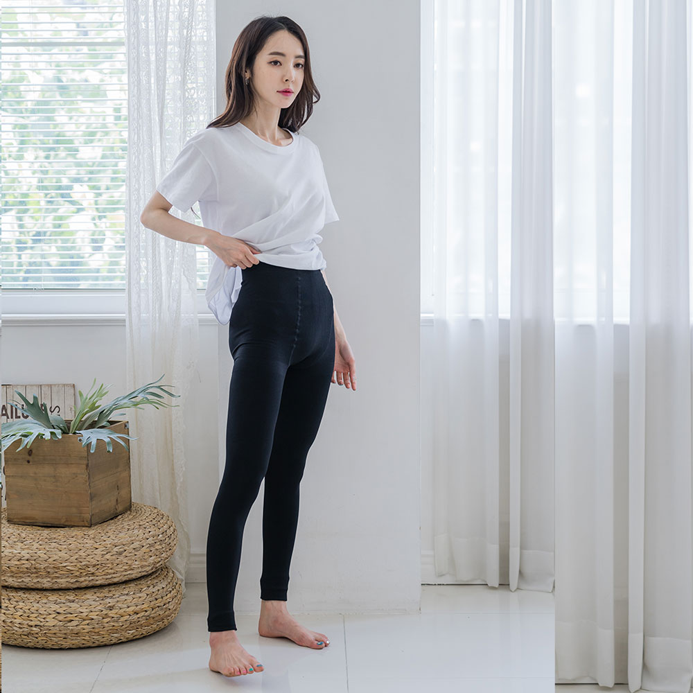 에이원 여성용 기모 타이즈 무발 2p - 메인 이미지