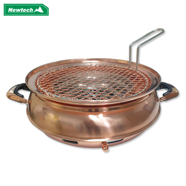 뉴테크캠쿡 국내산 황동화로 개인화로 캠핑 바베큐