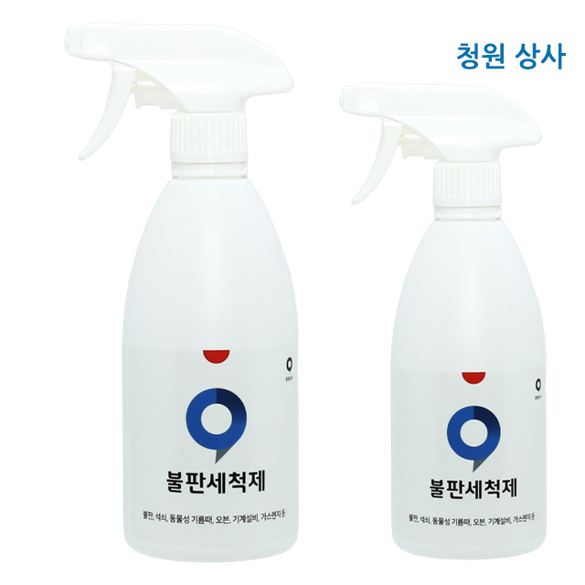 불판세척제 1개 + 오븐크리너 1개 주방후드 기름때제거 가스렌지 기계설비 동물성기름때