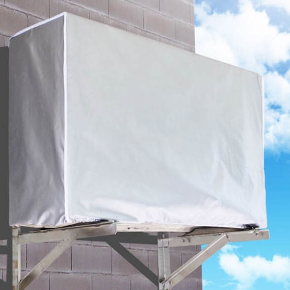 에어컨 실외기 가림막 보호 커버 안전 가리개  은박지 방수 난연  덮개 소