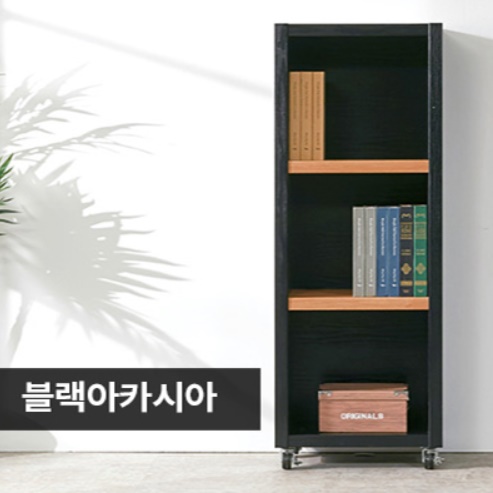 이동식책장 멀바우책장 세로형 바퀴형 이동형 바퀴달린책장 이미지 6