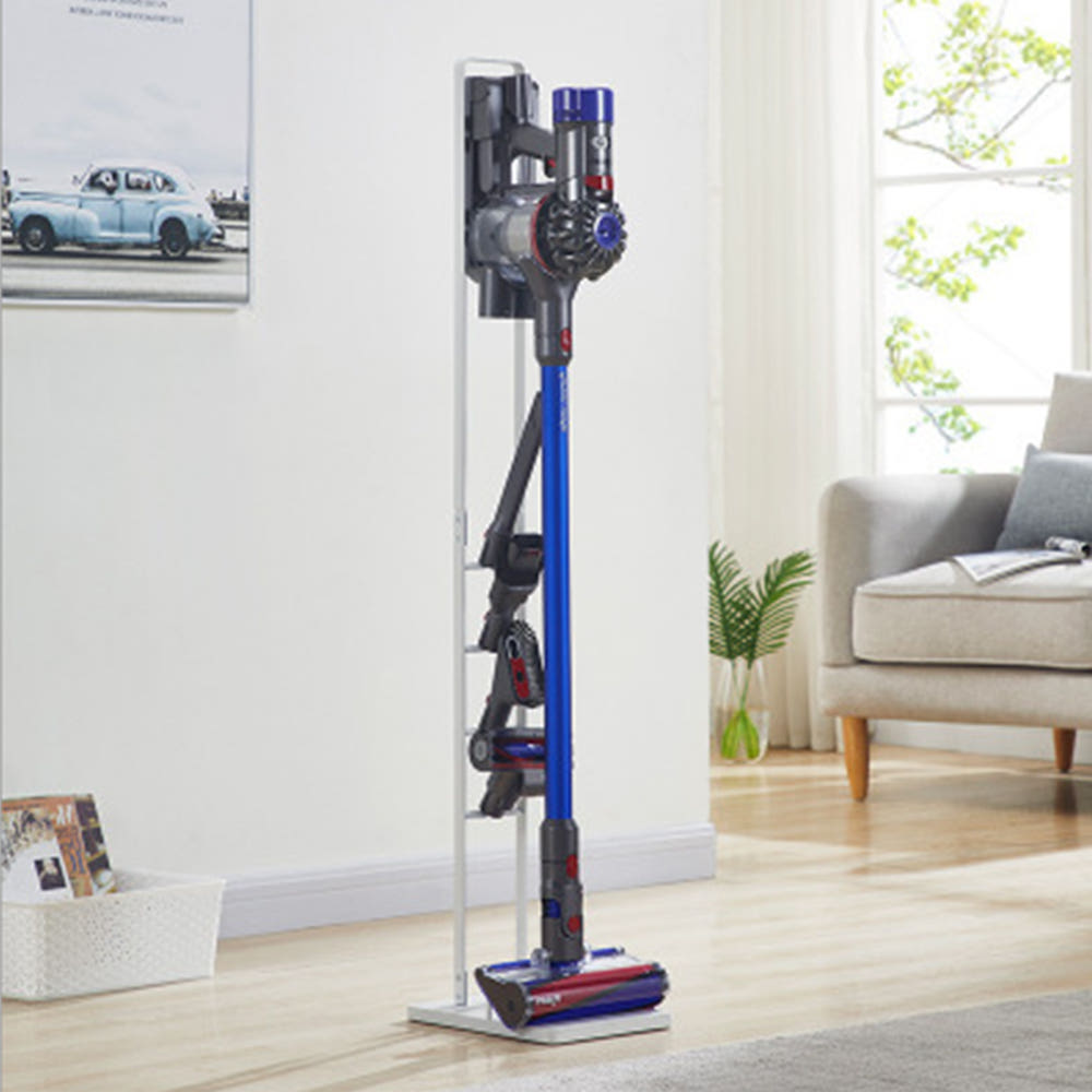 다이슨 청소기 거치대 사용 예시