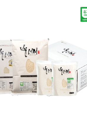 유기농 백세미 쌀 선물세트 곡성 명품쌀 6kg / 8kg/누2사/ 10kg 셋트