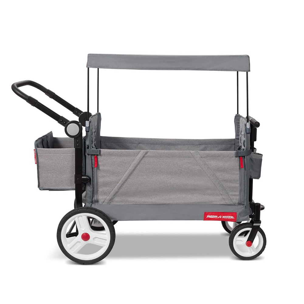 라디오플라이어 유아웨건 접이식 쌍둥이유모차   야외 벤치형 웨건