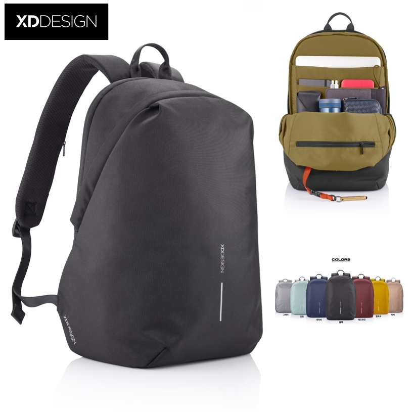엑스디디자인 대학생 직장인 캐주얼 스마트 기능성 노트북 백팩 바비소프트