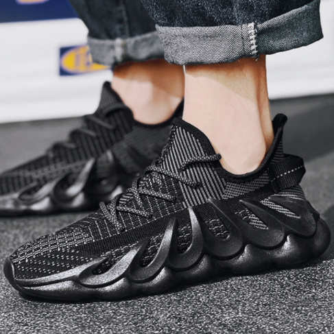 슈즈클래스 남자 키높이 스니커즈 (4cm 명품 올블랙)