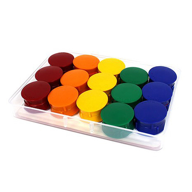 마그피아 칼라원형 자석홀더 무광 (중) 30개입 - 상품 이미지