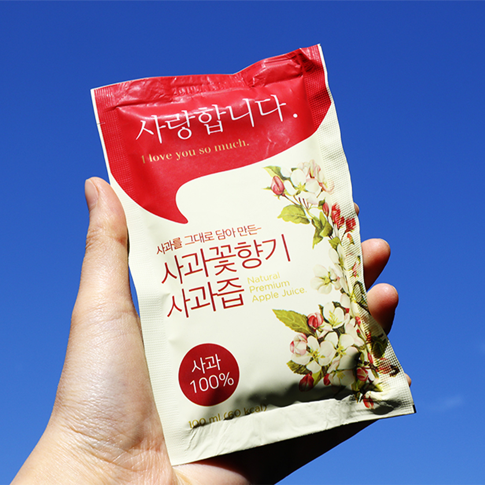 사과즙 청송사과 무설탕 사과쥬스 NFC착즙 주스 건강한 주스