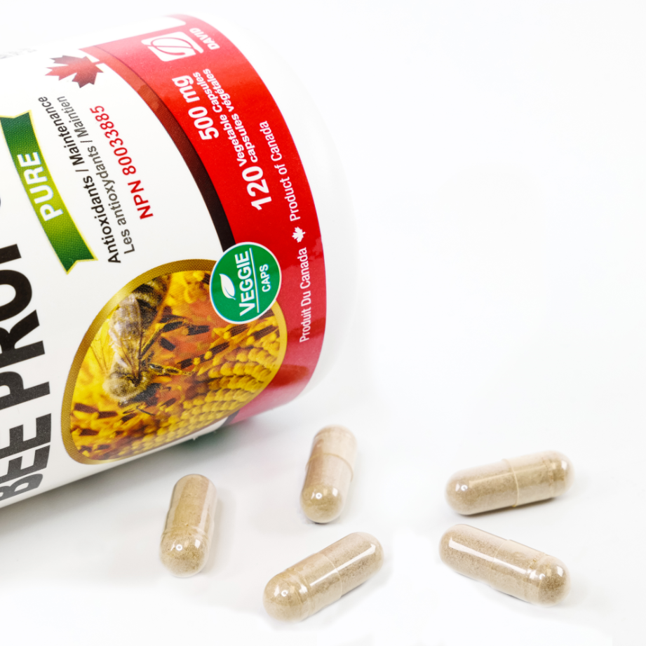 뉴트리돔 캐나다산 꿀벌 프로폴리스 500mg Bee Propolis 120캡슐, 2개 - 상세 이미지 2