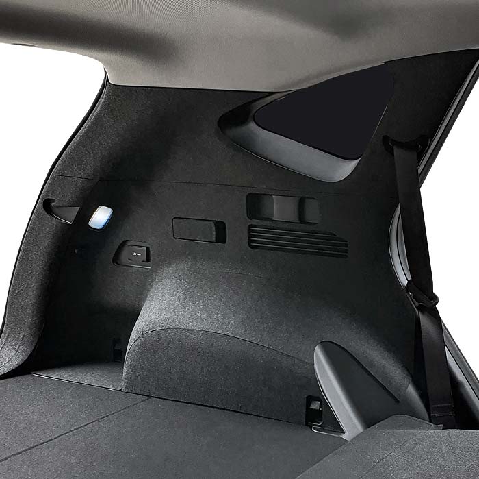 카프트 투싼 NX4 트렁크 사이드 커버 기스 방지 용품 하이브리드 스피커-유 - 상세 이미지 2