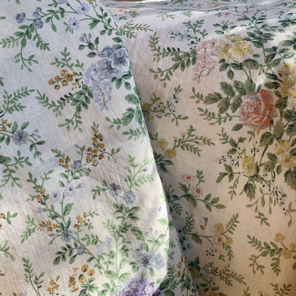 원단 패턴 근접샷