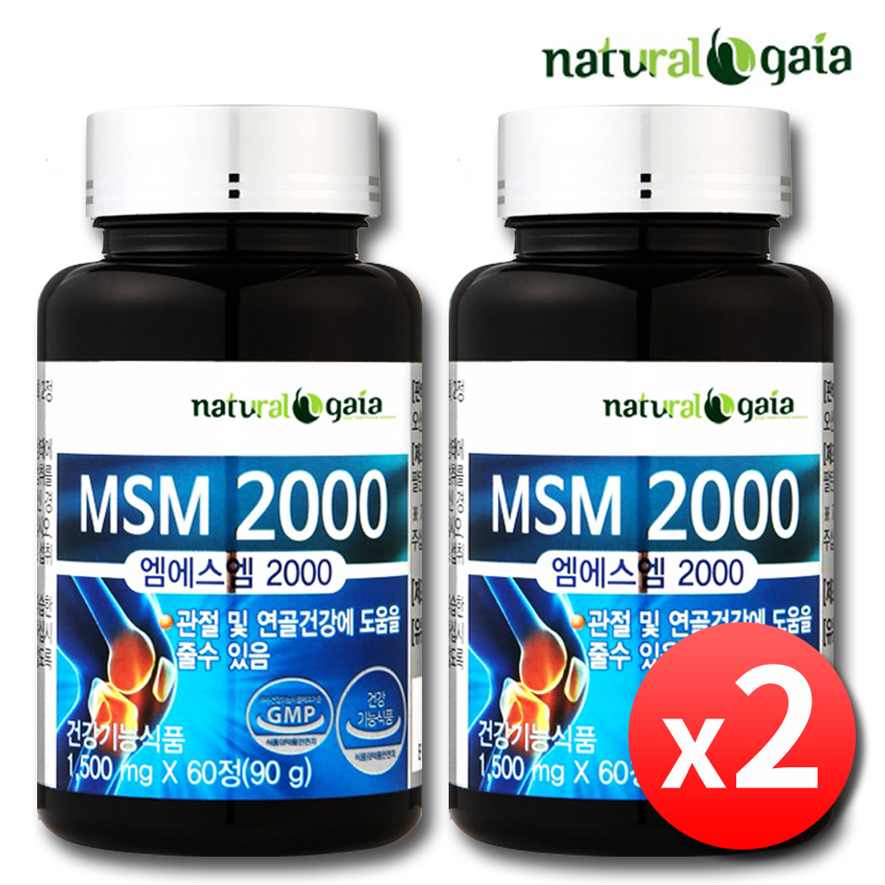 MSM 2000 식이유황 영양제 엠에스엠 관절 연골 2개월