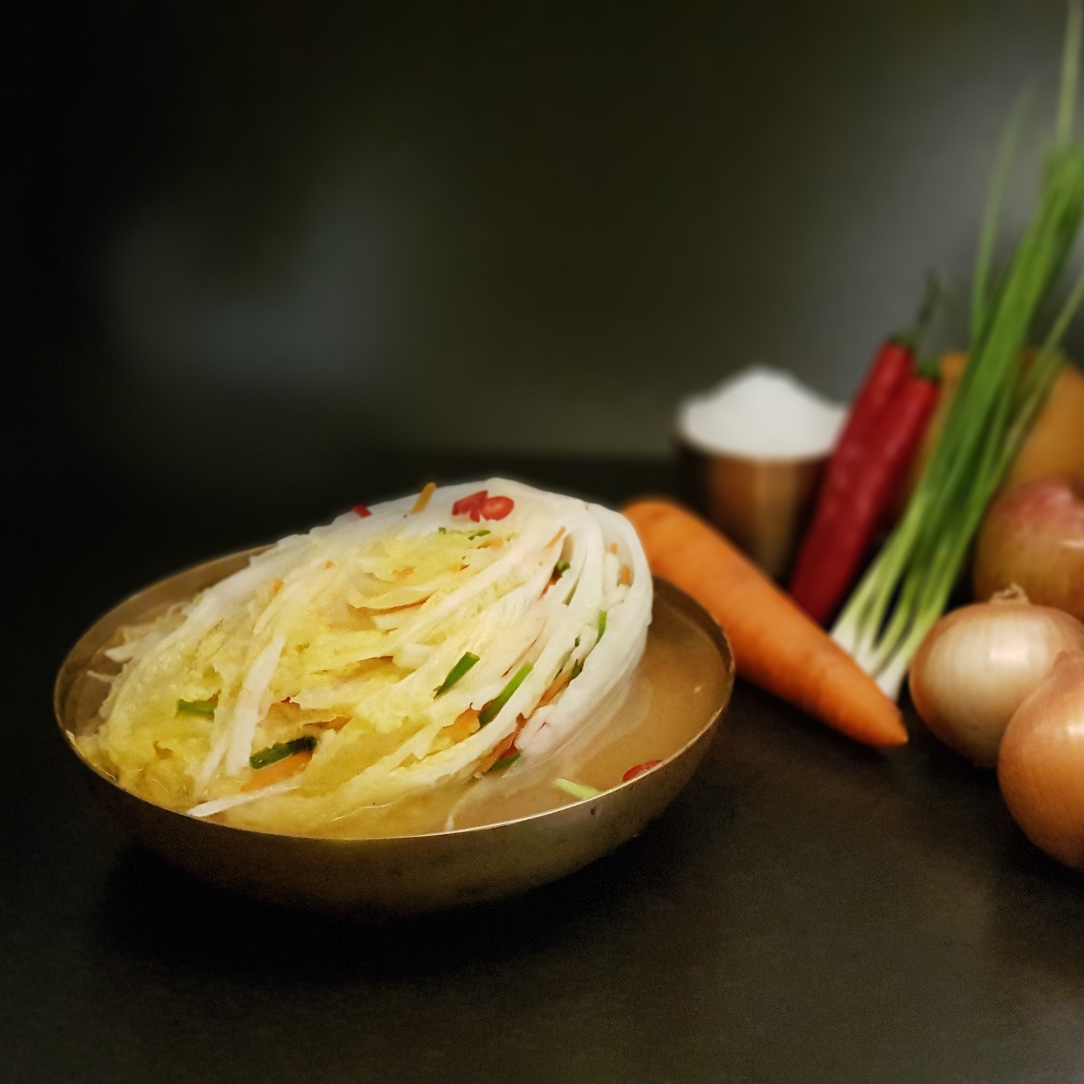 운림가 50년전통 시원한 물 백김치 2kg