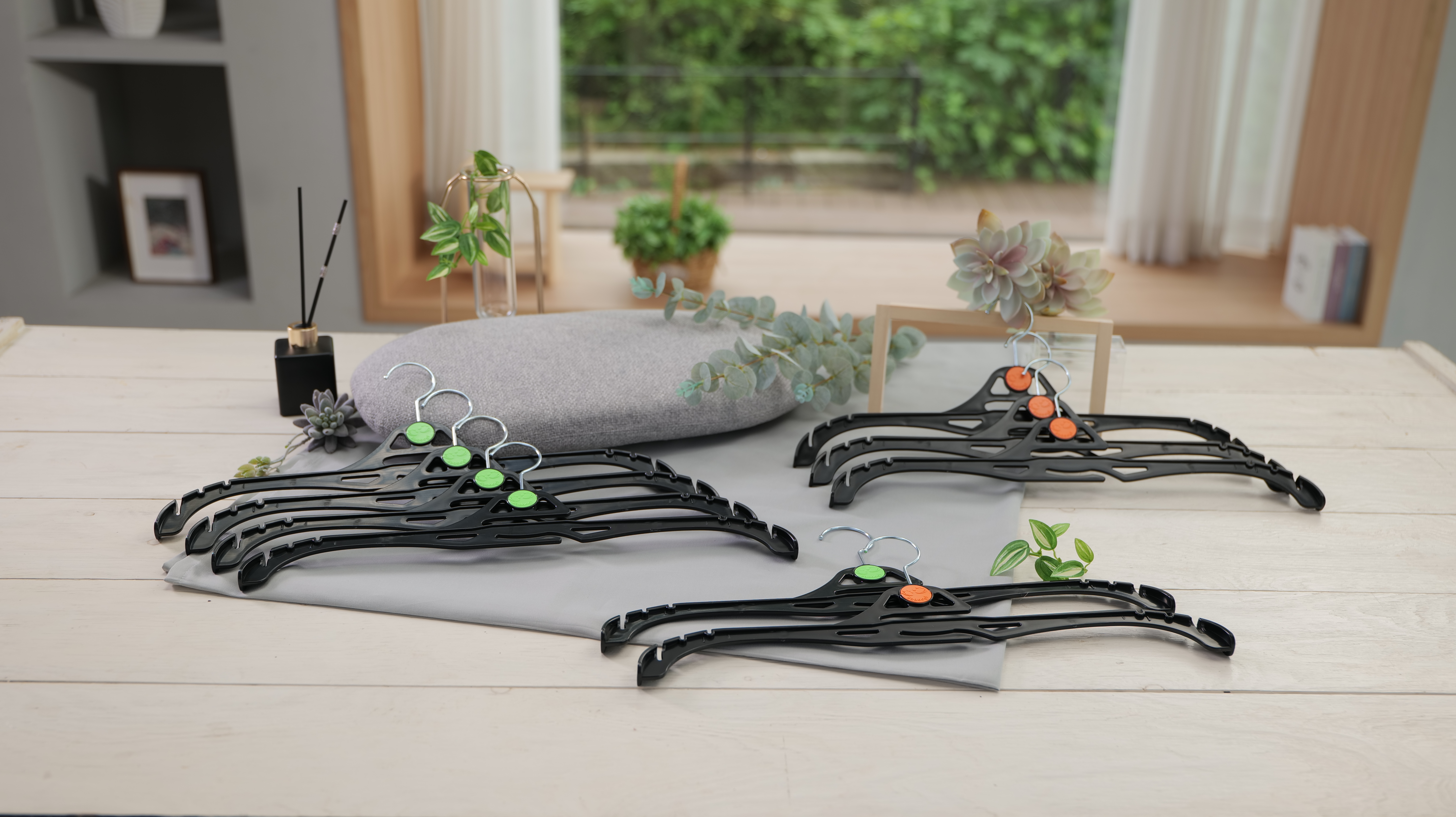 바두기 기능성 어깨뿔방지 논슬립 피팅 옷걸이 10p