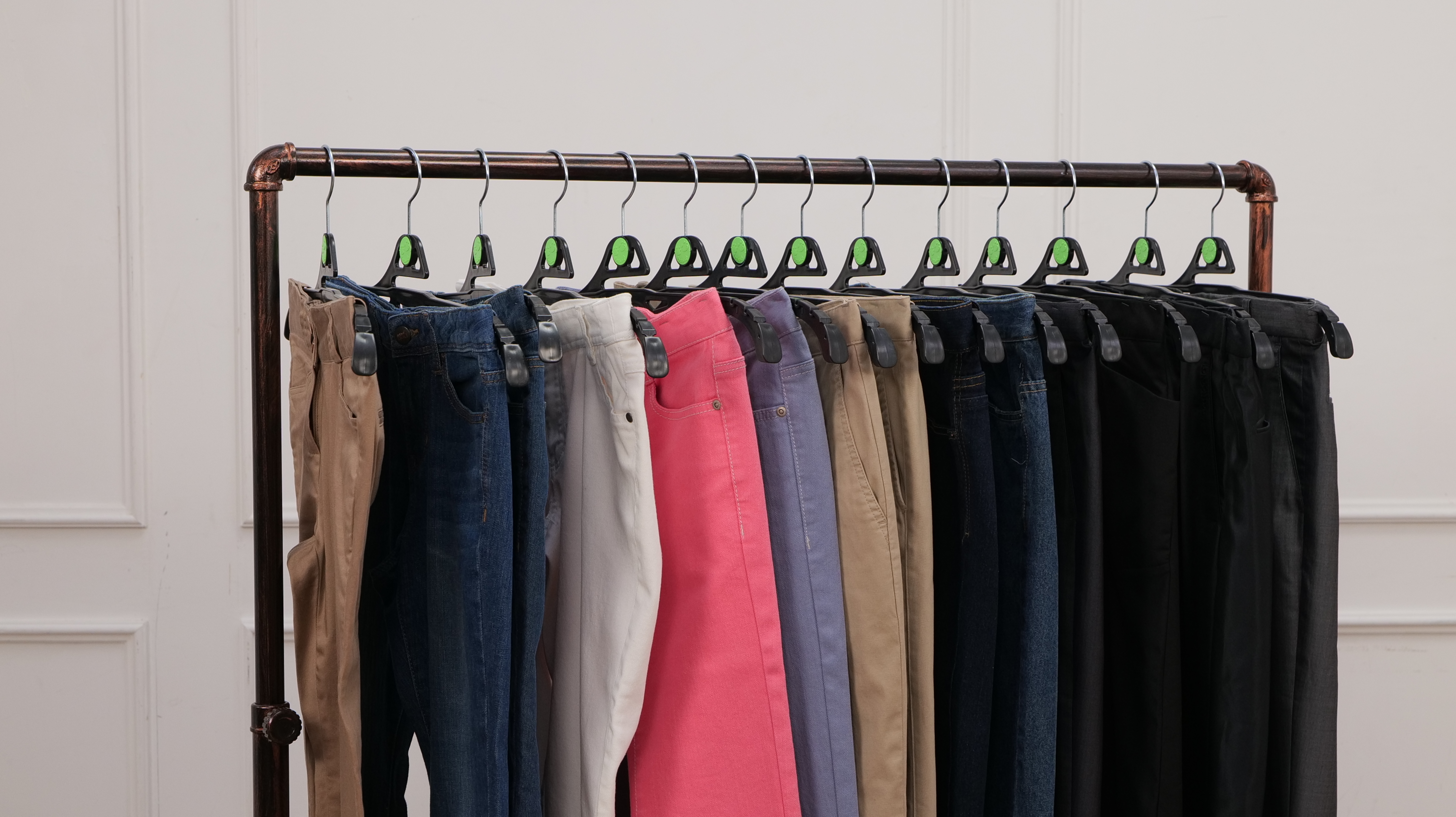 바두기 기능성 어깨뿔방지 논슬립 피팅 옷걸이 10p