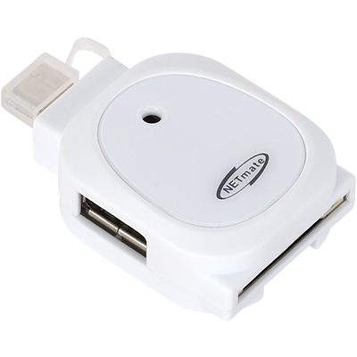 강원전자 넷메이트 USB3.1 Type C 2포트 2 in 1 멀티 허브 NM-MCR01 - 상세 이미지 2