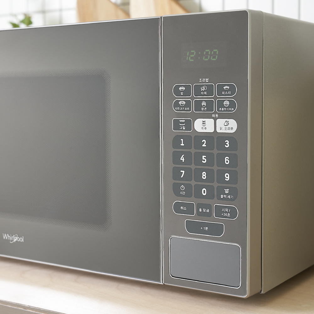 월풀 30L 오븐 플러스 대용량 전자레인지 MWX304SL