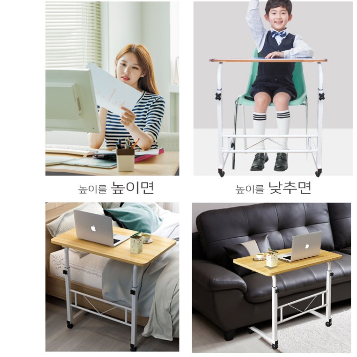 높낮이조절책상 서서공부하는책상 스탠드형 서있는책상 - 상세 이미지 2