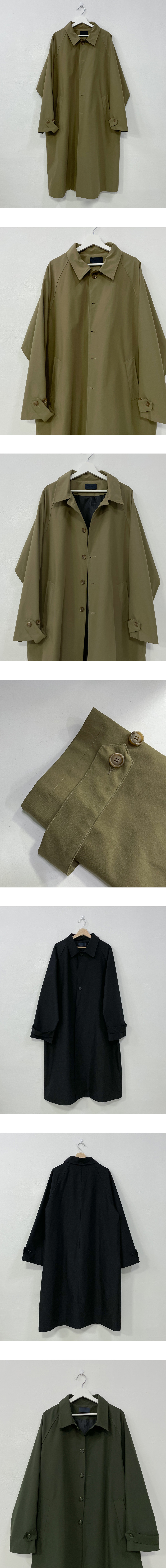 Oz Oversized Fit Long Mac Coat (5C) - INCHANT ME