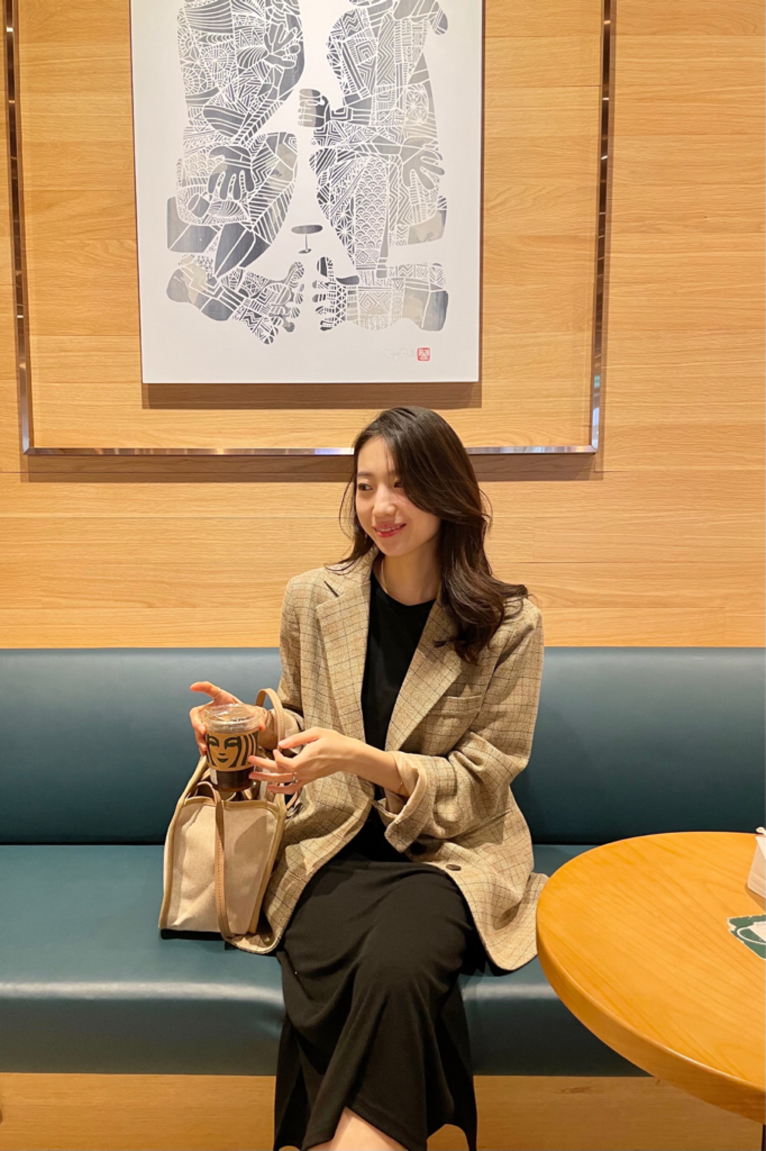 [단독] (긴팔/반팔) 쫀득하고 말랑하고 찰랑한 주수촬영 임산부원피스 임부복 셀프만삭 주수기록 상세 이미지 40