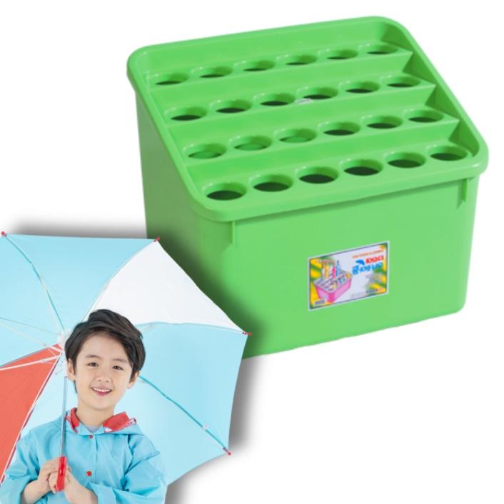 고급 플라스틱 우산 꽂이 함 학원 우산 꼬지 매장