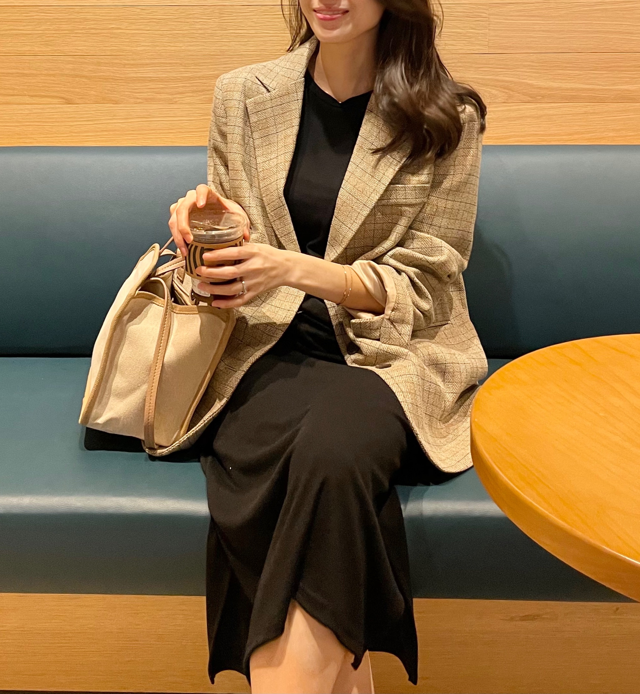 [단독] (긴팔/반팔) 쫀득하고 말랑하고 찰랑한 주수촬영 임산부원피스 임부복 셀프만삭 주수기록 상세 이미지 39