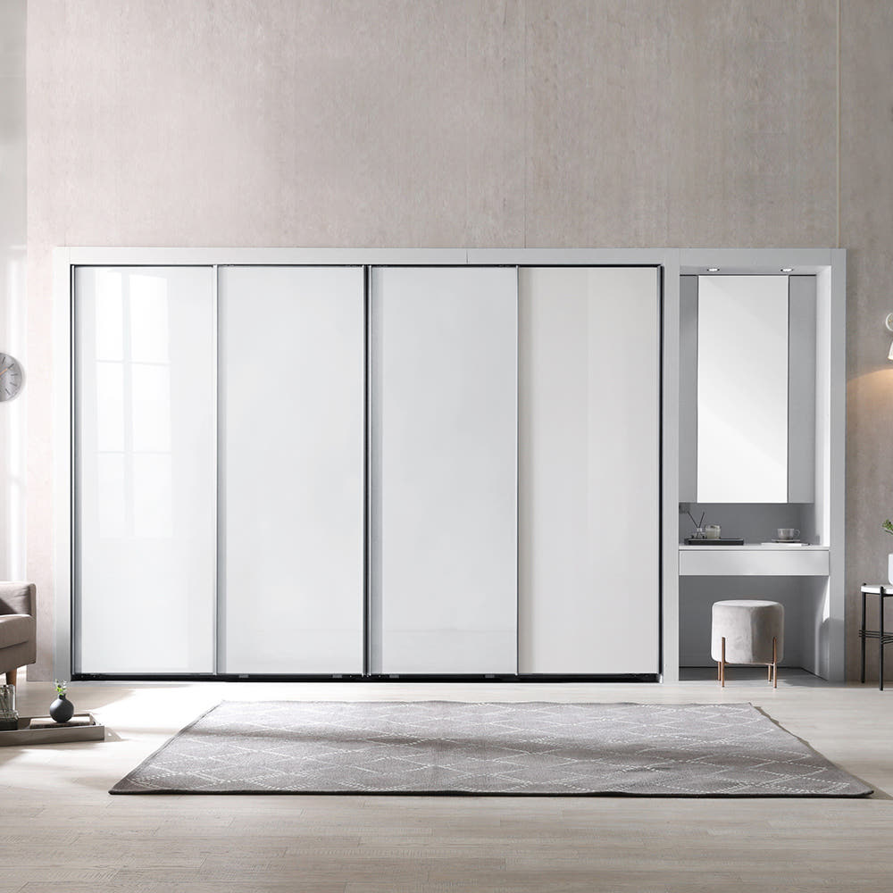 붙박이장 인테리어 예시 하단