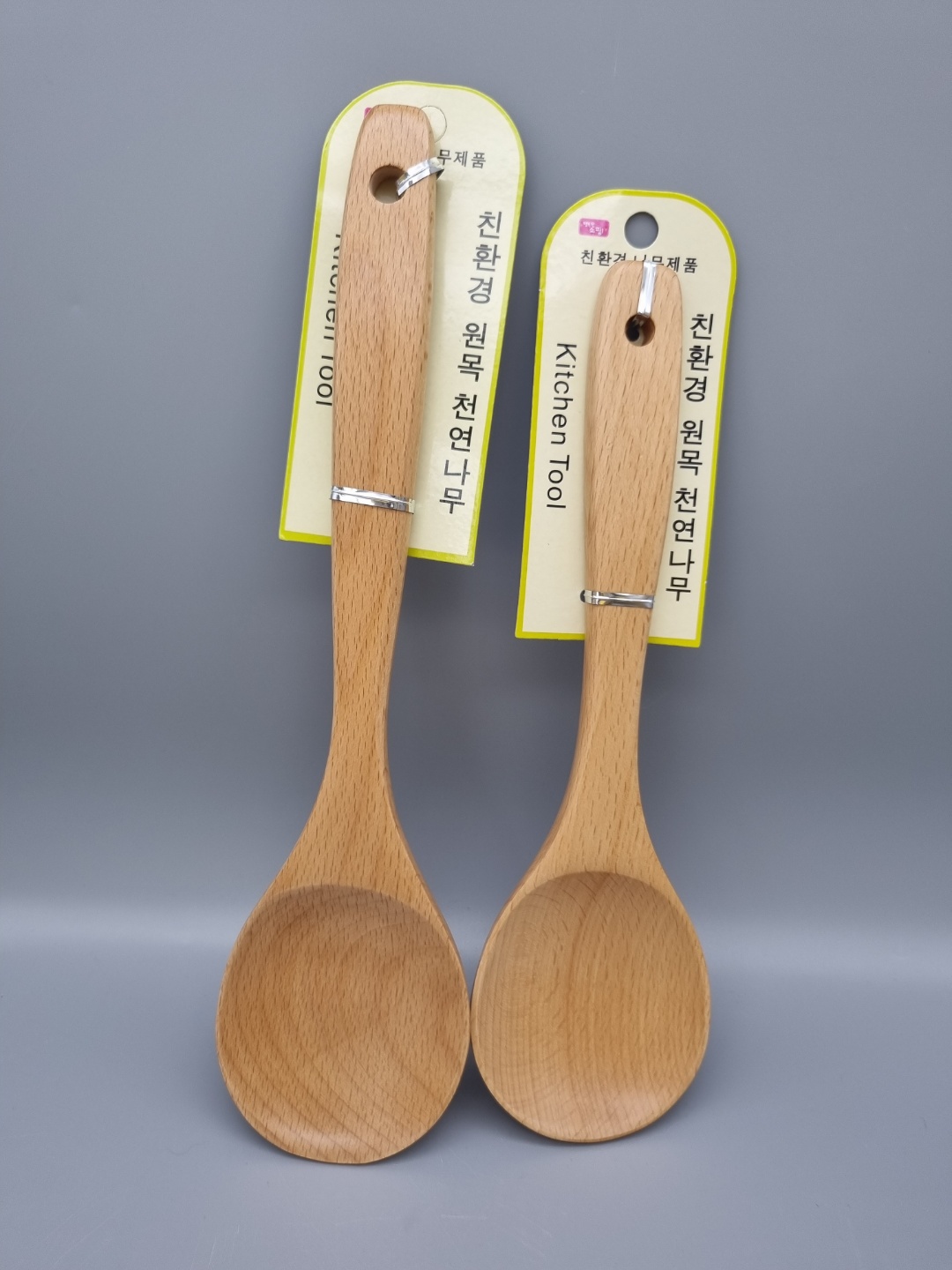 친환경 원목 조리도구 국자 주걱 찌개스푼 수저세트 뒤집게 - 상세 이미지 4