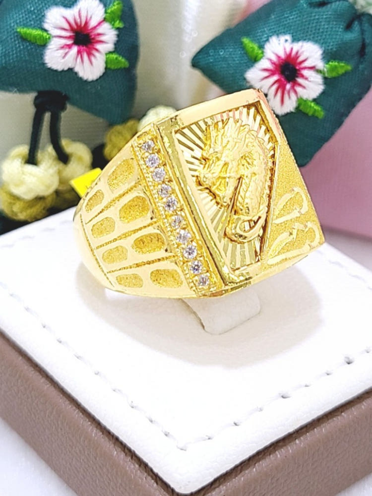 소호&스트릿 : 네이버+ 스토어 : 상품상세 : 순금 용반지 24K 남자금반지 구름 18.75g(5)