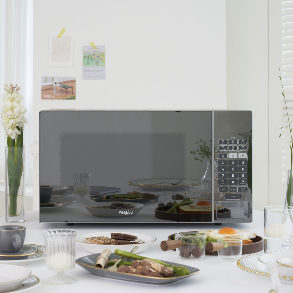 월풀 30L 오븐 플러스 대용량 전자레인지 MWX304SL