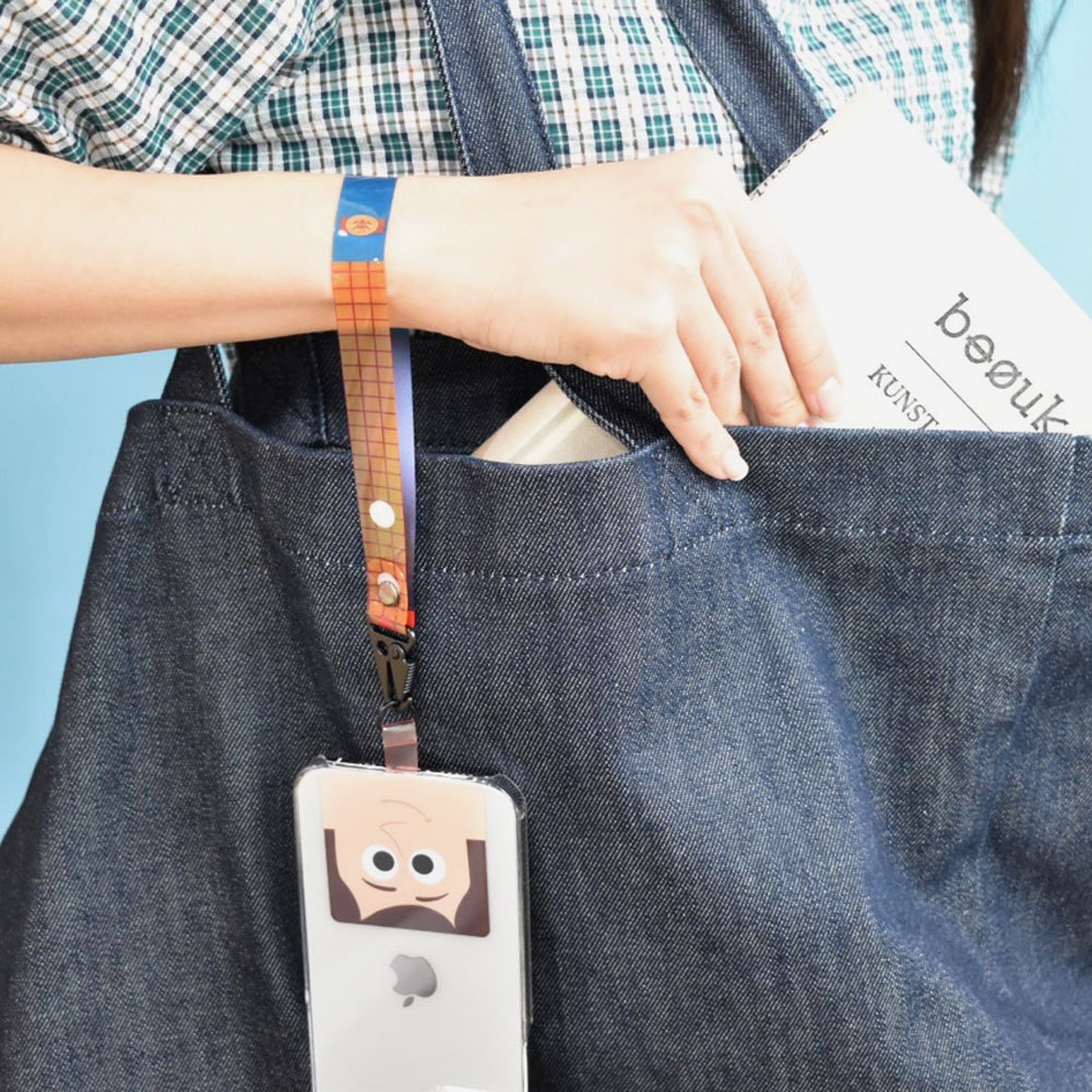 디즈니 토이스토리 태그홀더 폰스트랩 핑거스트랩 손목 버즈 - 상세 이미지 2