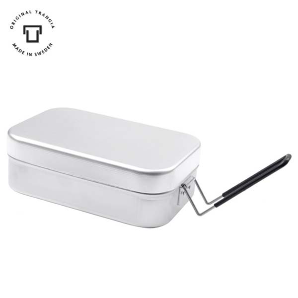 트란지아 손잡이 접이식 사각반합 20X13X7cm (500209) 파커스인터내셔널 정식