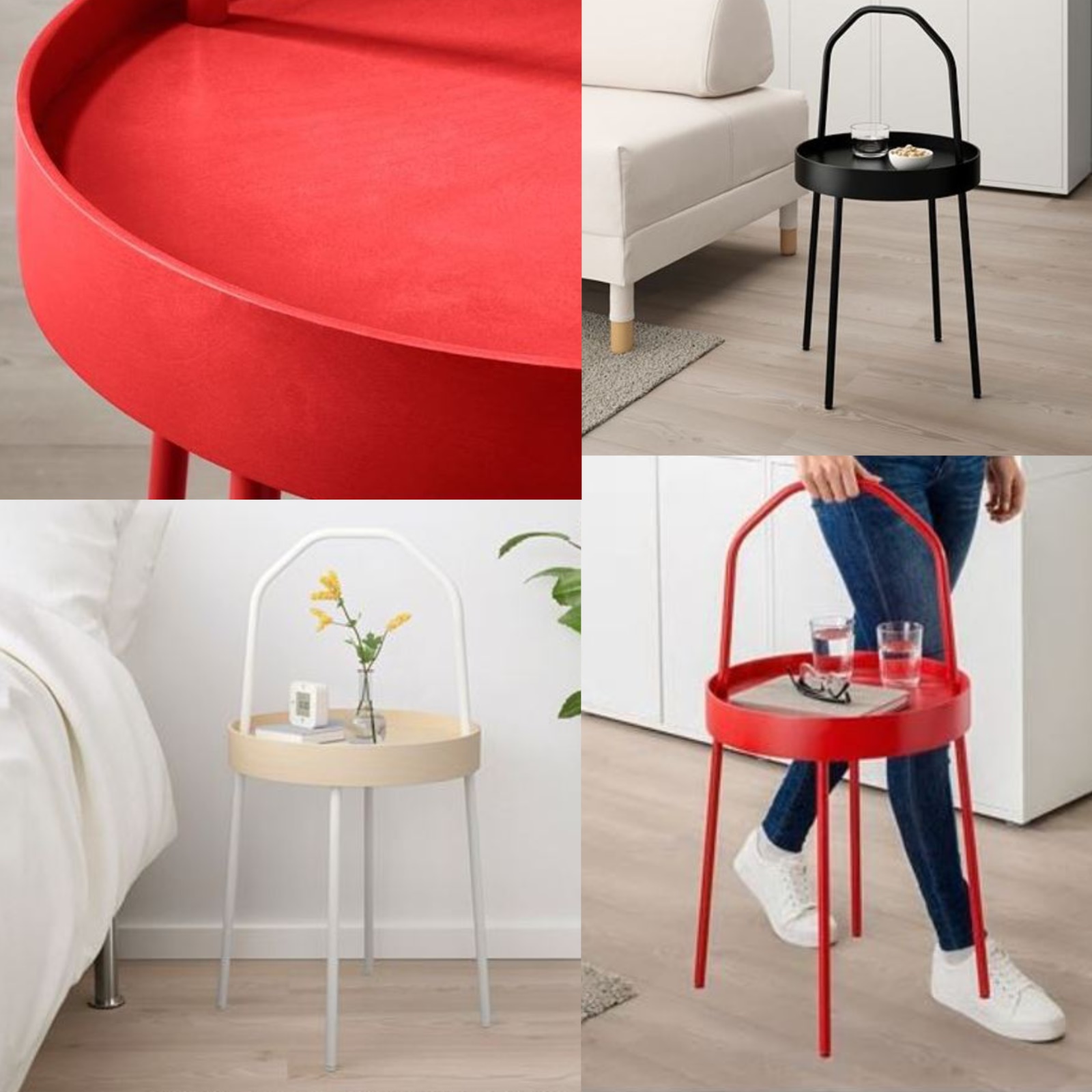 원형 테이블 높은 소파테이블 엔틱 2인용 티테이블 명품 디자이너 거실용 탁자 고급 티탁자