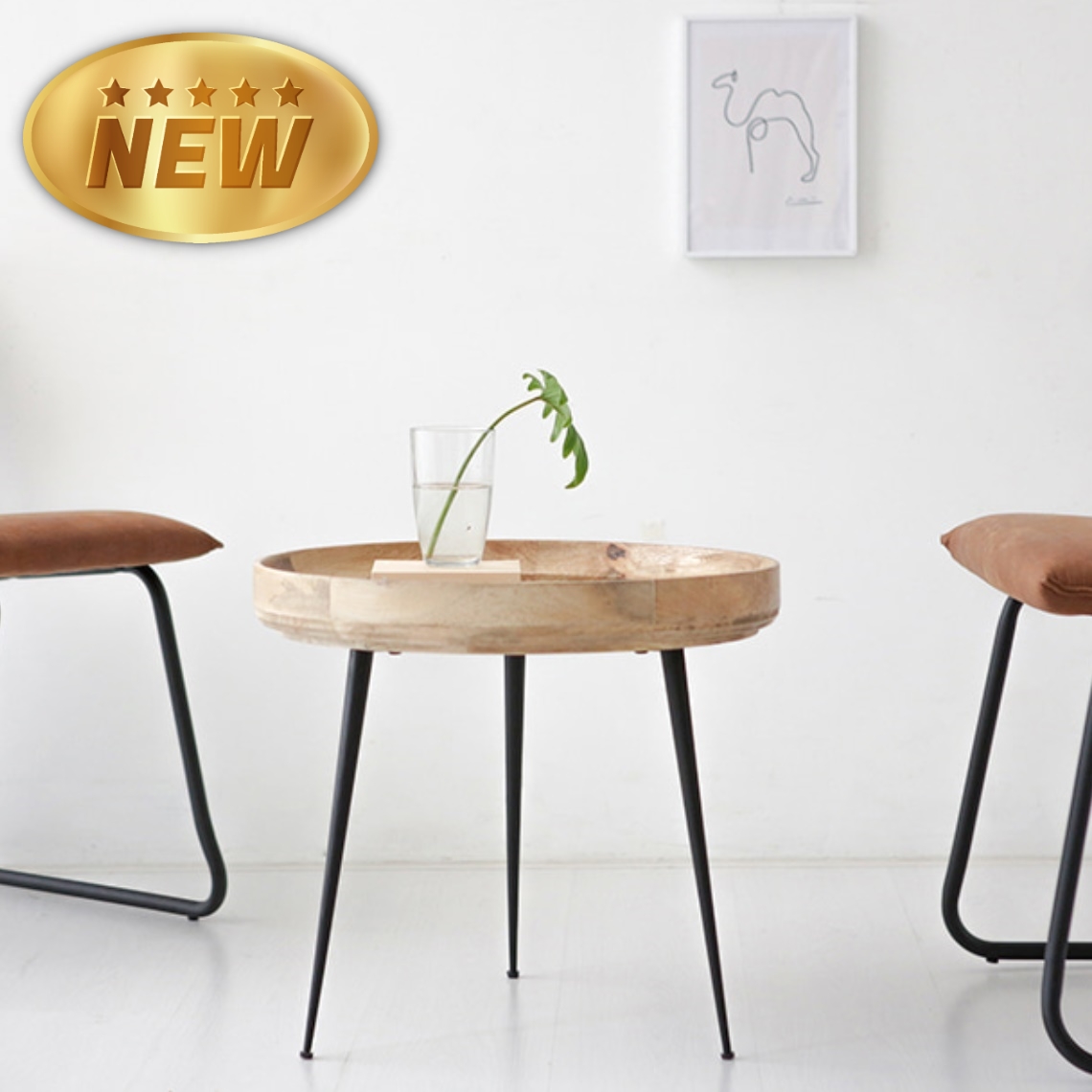엔틱 원형 테이블 디자이너 명품 2인용 티테이블 거실용 탁자 높은 소파테이블 낮은 티탁자