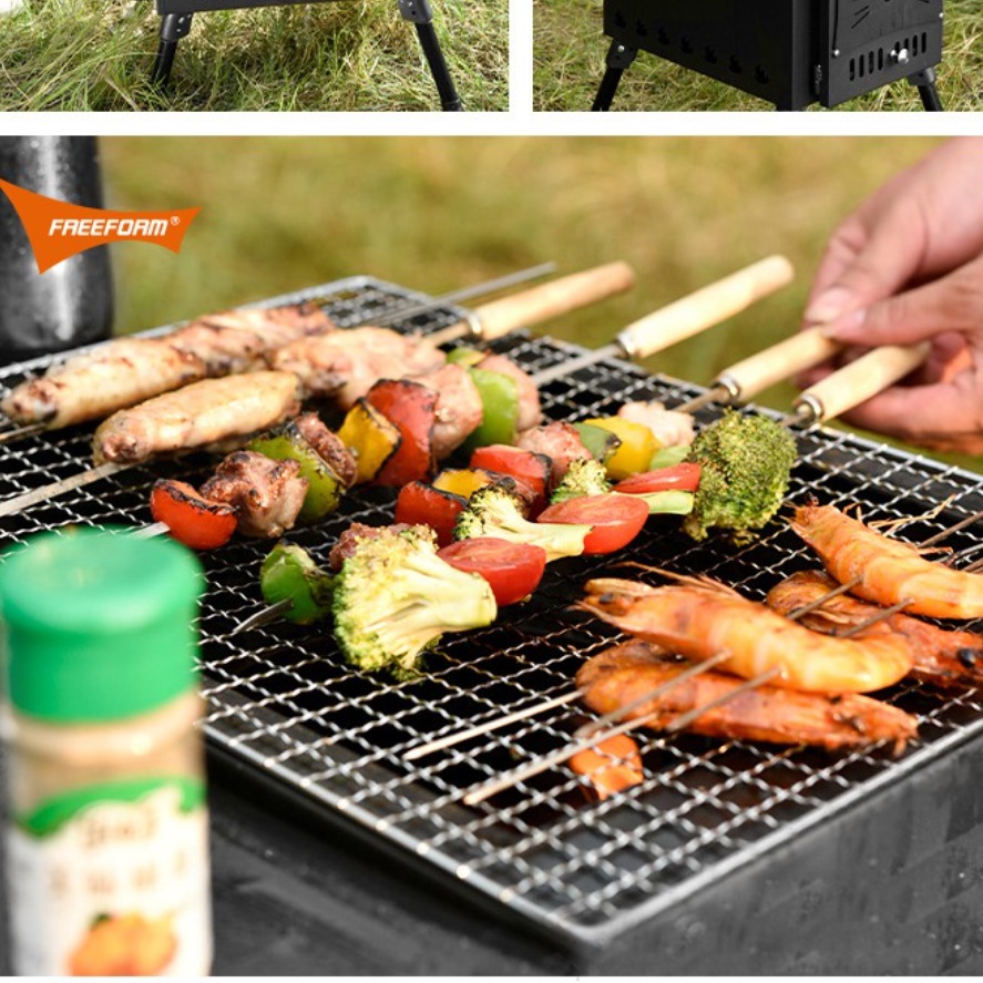 캠핑용난로 소형 화목 난로 미니 나무 야외용 난로