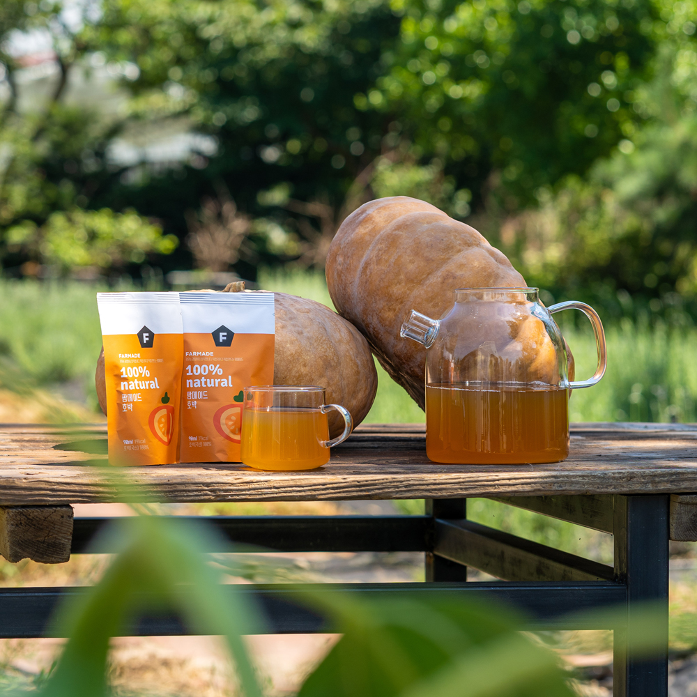 팜메이드 늙은호박즙 100% 자연산 산모선물 90ml x 21팩