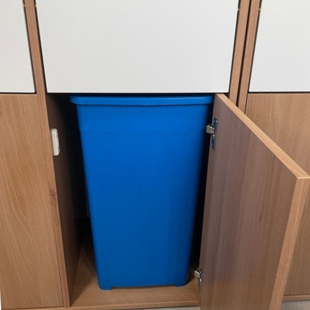 카페 편의점 원목 업소용 재활용 분리수거함 휴지통 쓰레기통