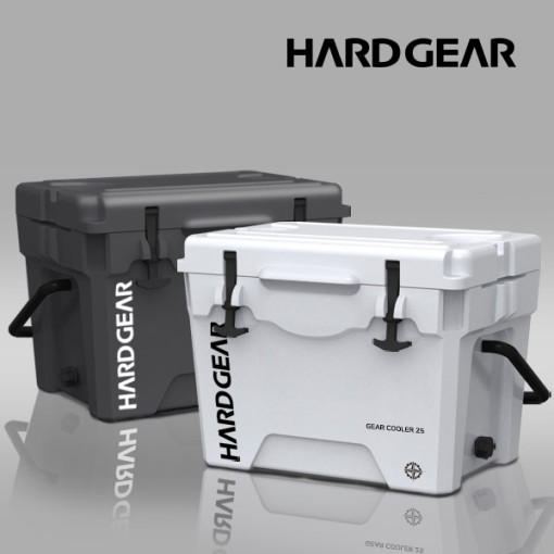 [하드기어] 기어 쿨러 25 / 감성 아이스박스 하드쿨러 차박 낚시