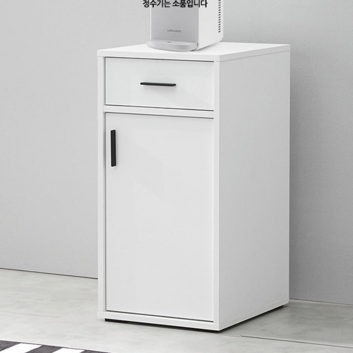 정수기 선반 정수기 받침대 커피 머신 테이블 정수기 장 탕비실 수납장 다이 거치대 양념