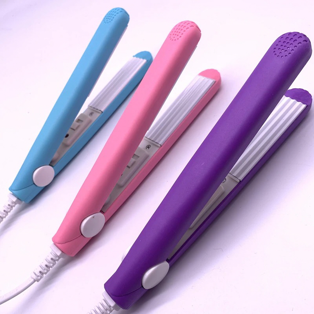 포켓 미니 나이아가라 고데기 뿌리 히피펌 다이렉트 지그재그 물결펌 고데기 휴대용 - 상세 이미지 2