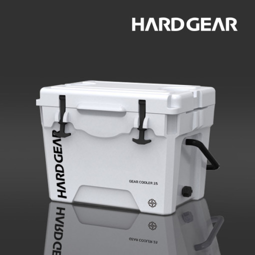[하드기어] 기어 쿨러 25 / 감성 아이스박스 하드쿨러 차박 낚시
