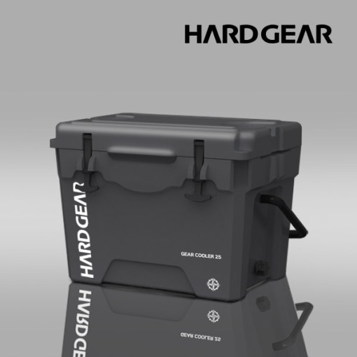 [하드기어] 기어 쿨러 25 / 감성 아이스박스 하드쿨러 차박 낚시