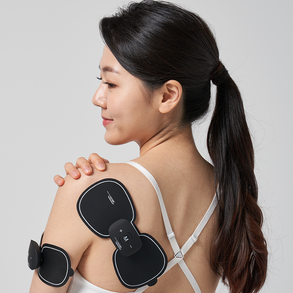 힐링팩토리 EMS 저주파 마사지기 목 어깨 안마기 치료기 자극기 L2 부모님 선물 이미지 4