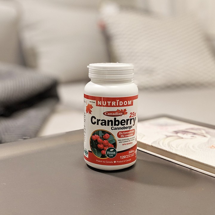 뉴트리돔 크랜베리 25배농축 500mg 고함량 크렌베리추출물 120캡슐, 3개 이미지 8