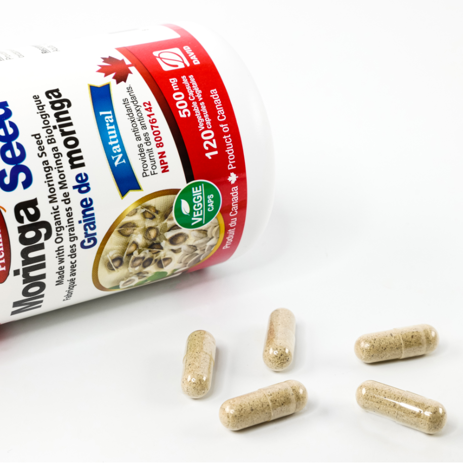 뉴트리돔 모링가씨앗 모링가 추출물 500mg 천연 비타민 미네랄 120캡슐, 1개 - 상세 이미지 2