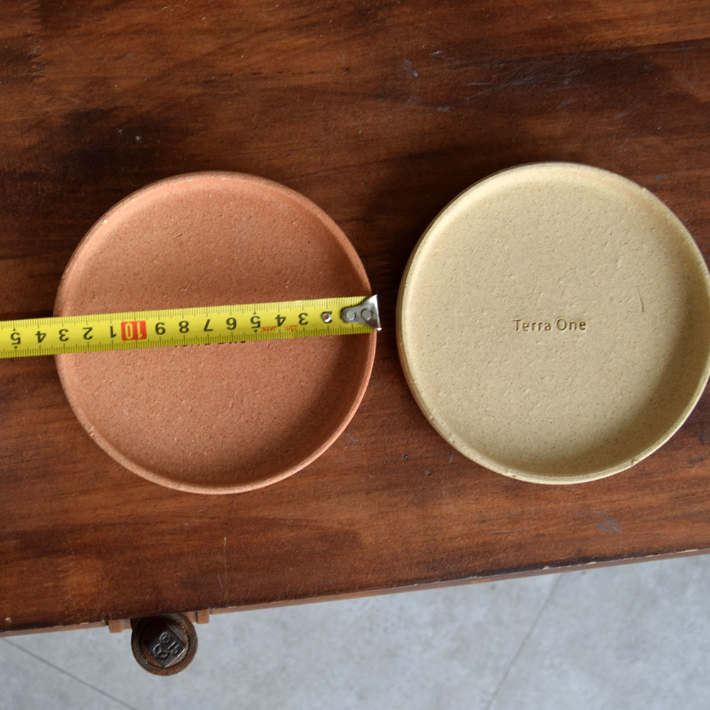 베하몰 테라원 수제라인 토분받침 R14(내경12/외경13cm) - 상세 이미지 4