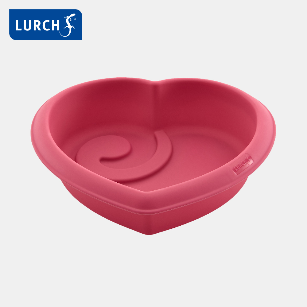 루치 실리콘 몰드 하트 19cm 핑크 - 상품 이미지