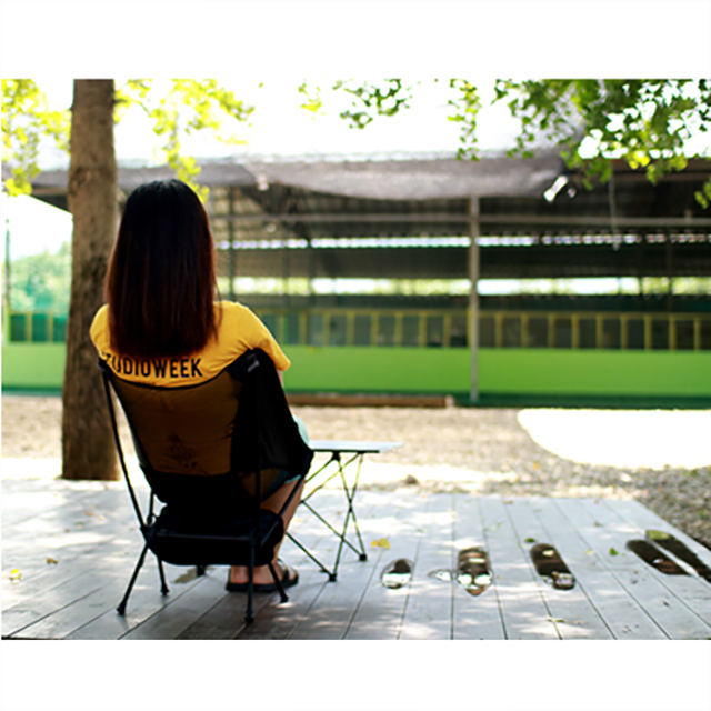 KOOLMAN 쿨맨 캠핑 의자 초경량 백패킹 접이식 체어 등산 피크닉 A형 블랙