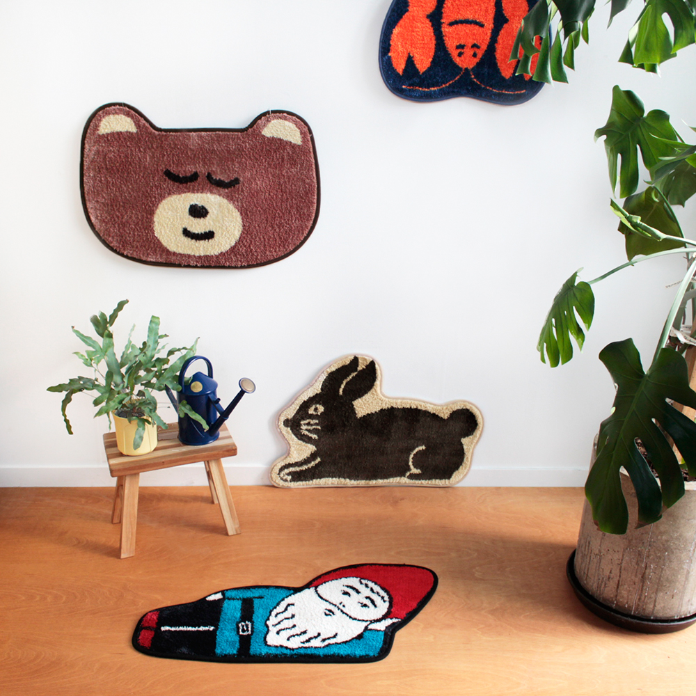 1537 자카드 러그 (4종) 사계절 주방 욕실 현관 발매트