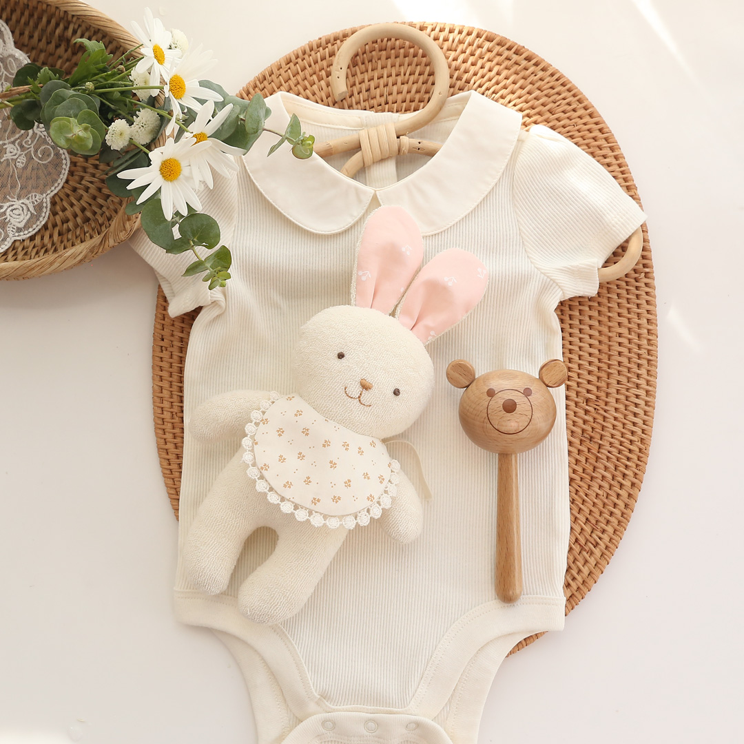 오가닉 아기 토끼 토토 애착 인형 만들기 임산부 태교바느질 DIY 미니 - 상세 이미지 5